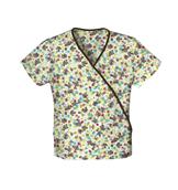 Jolie Fluers Mini Mock Wrap Top